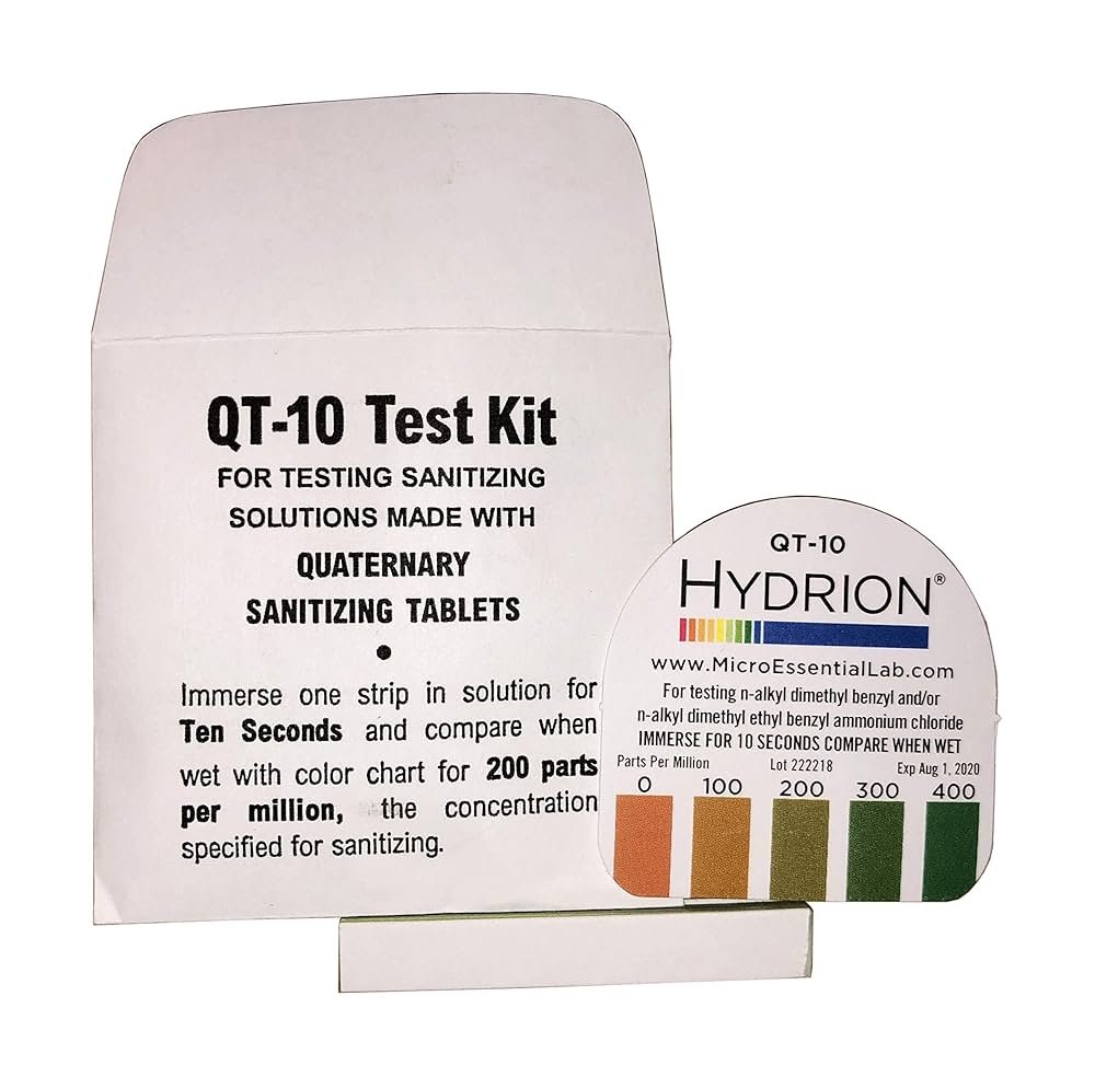 Understanding What Test Strips Measure In Sanitizing Solutions