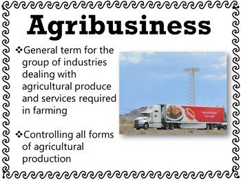 Demystifying Agribusiness Ap Human Geography: An Overview
